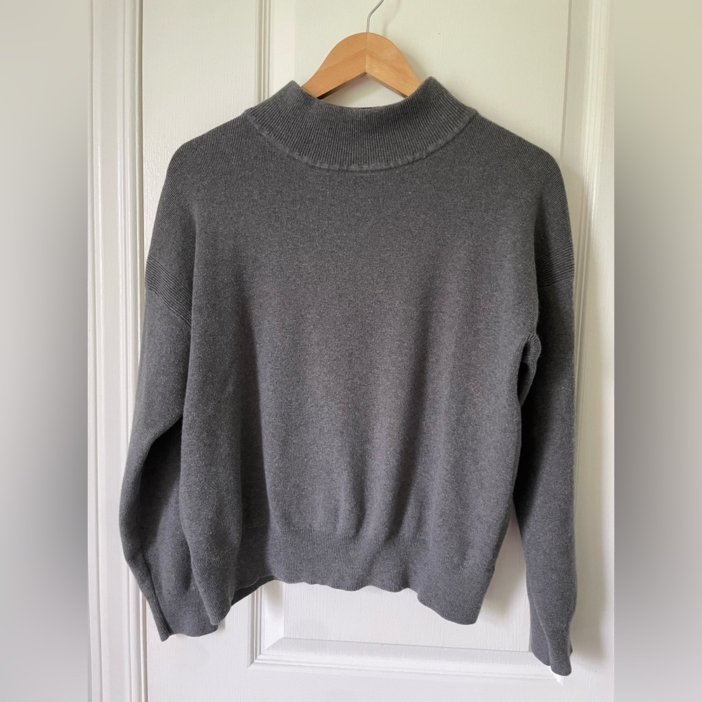 Roots Cashmere Cotton Mockneck